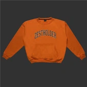 Klassísk flannelette laus peysa